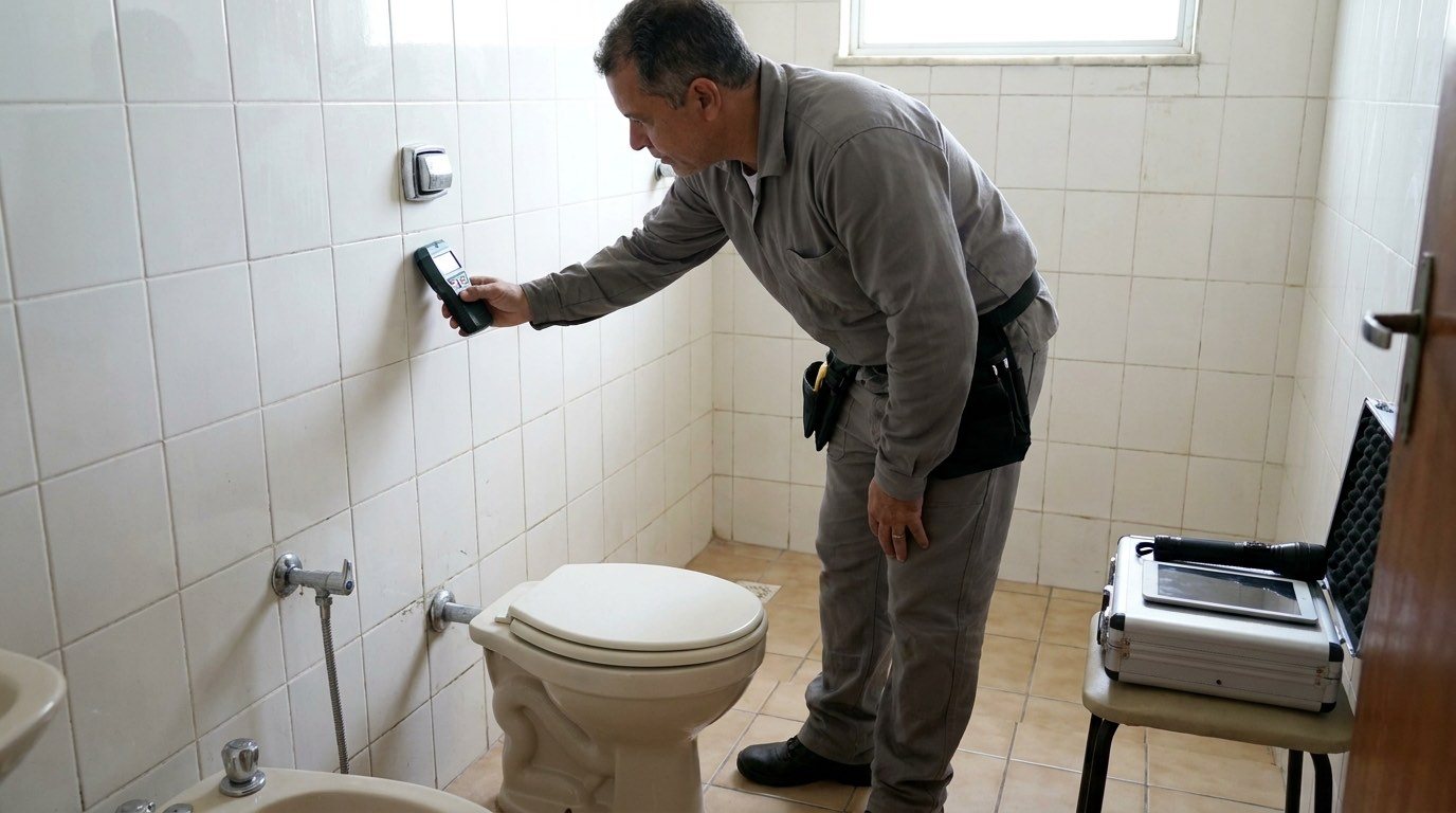 Inspeção de Vazamento no Banheiro em Vila Velha‑ES