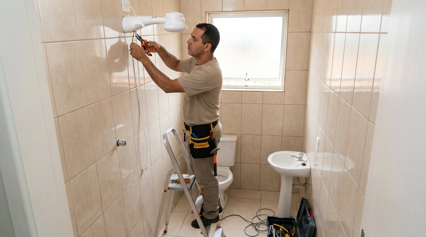 Instalação de Chuveiro em Vila Velha‑ES