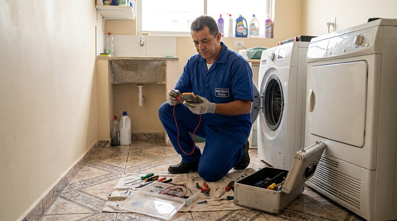 Instalação de Lava e Seca em Vila Velha‑ES