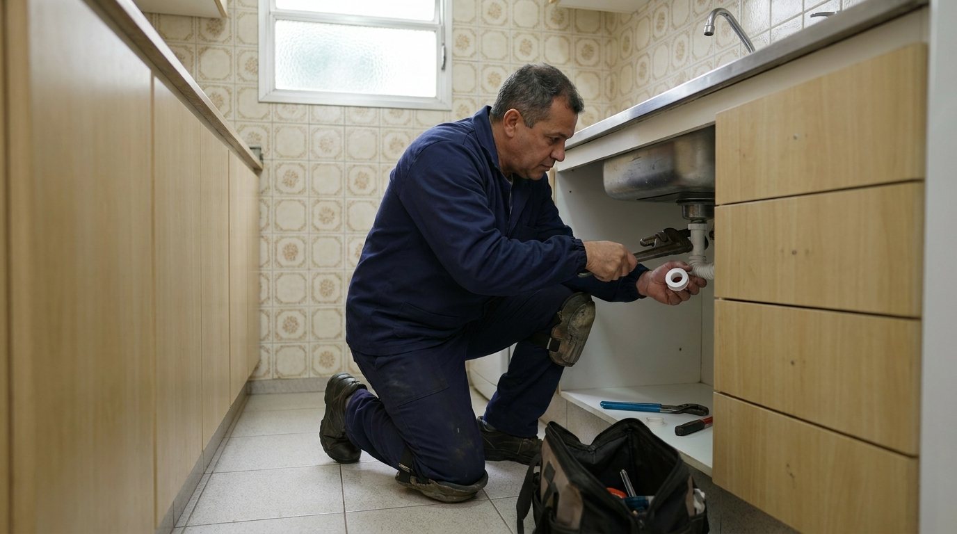 Reparo Hidráulico na Cozinha em Vila Velha‑ES